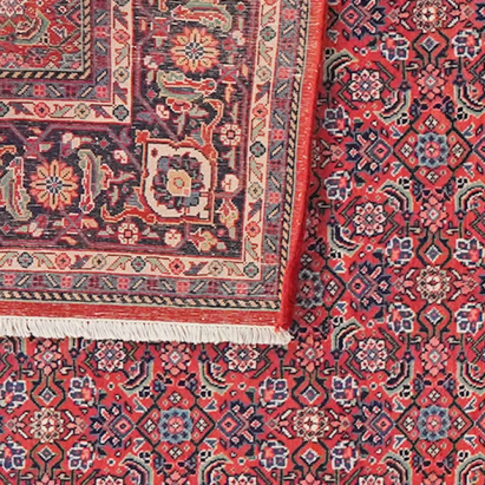 Sarough — Hand-knotted, 157x320 cm, Red, 100% Virgin Wool | View 6