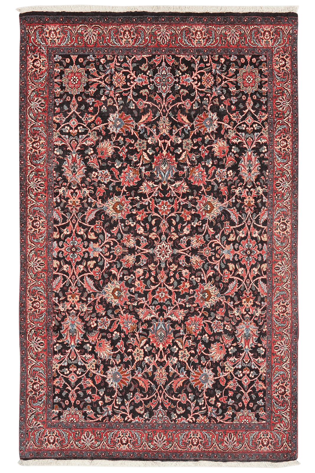 Bidjar — Hand-knotted, 109x174 cm, Blue, 100% Virgin Wool | Main view
