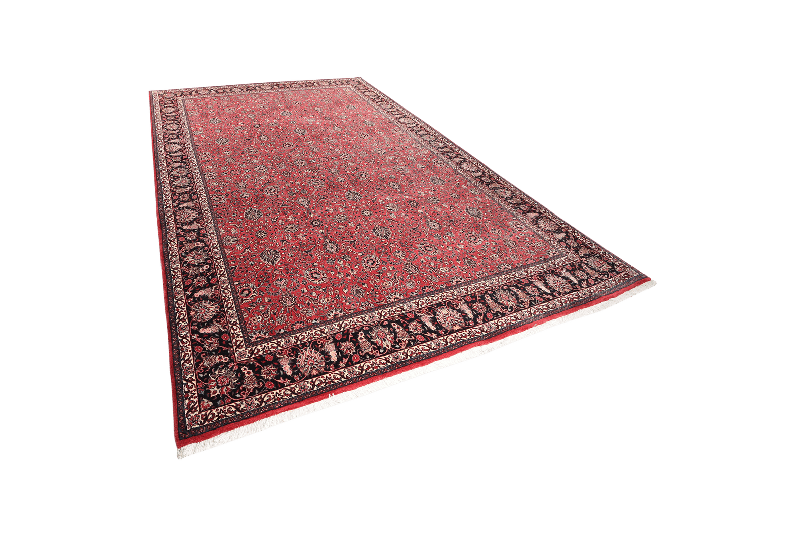 Bidjar Bookan — Hand-knotted, 256x355 cm, Red, 100% Virgin Wool | View 5