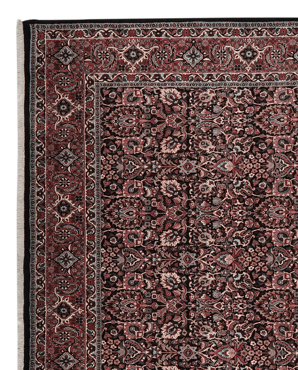 Bidjar — Hand-knotted, 254x353 cm, Blue, 100% Virgin Wool | View 3