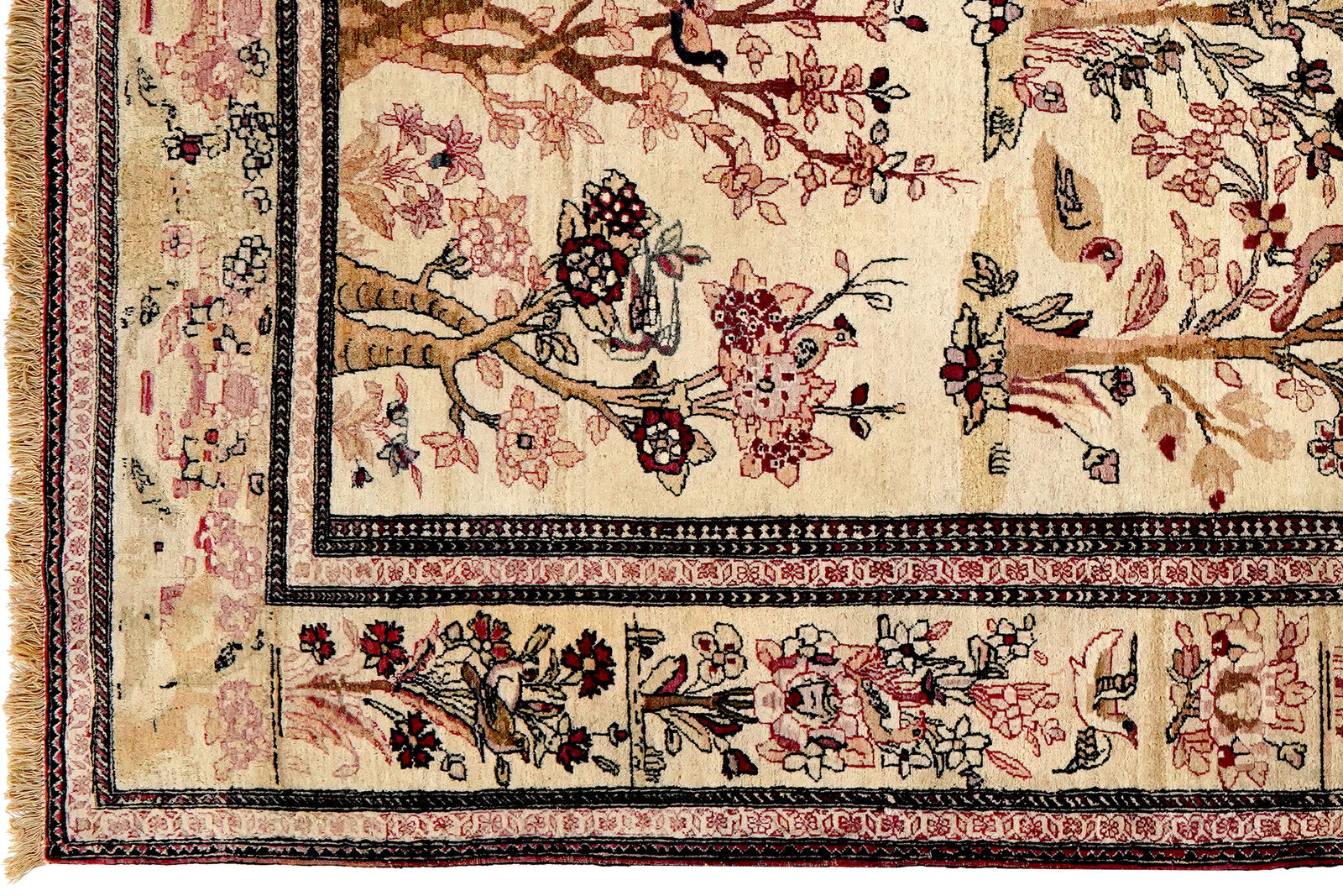 Teheran — Handgefertigt, 200x140 cm, Beige, 100% Virgin Wool | View 4