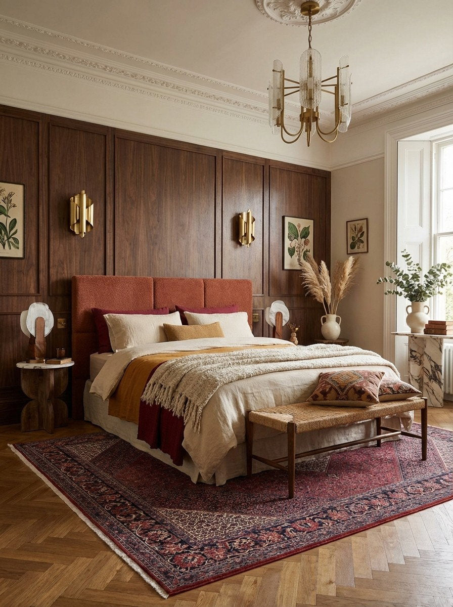 Bidjar — Handgefertigt, 299x255 cm, Blau, 100% Virgin Wool | Back view