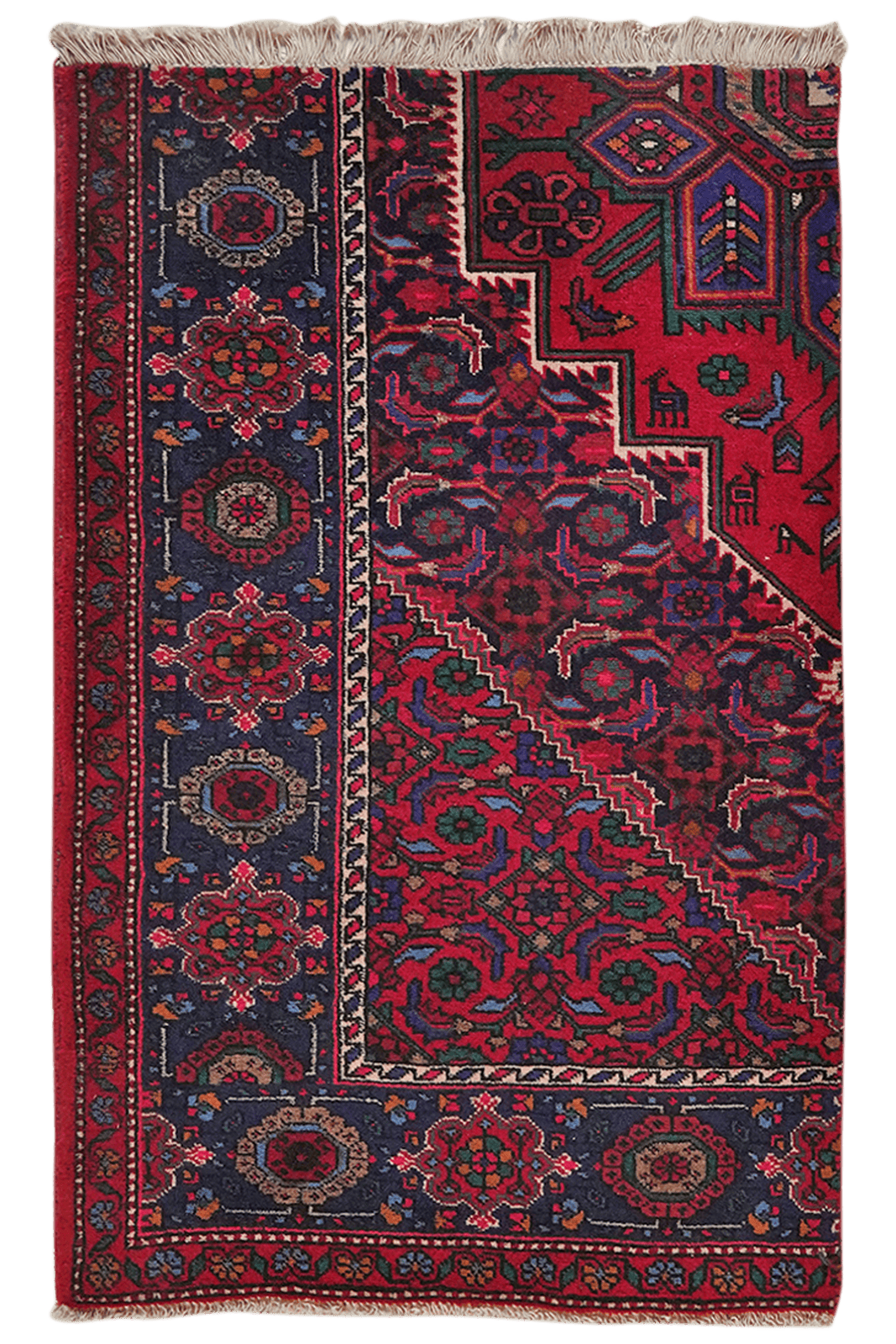 Goltuk — Hand-knotted, 65x103 cm, Multicolor, 100% Virgin Wool | Main view