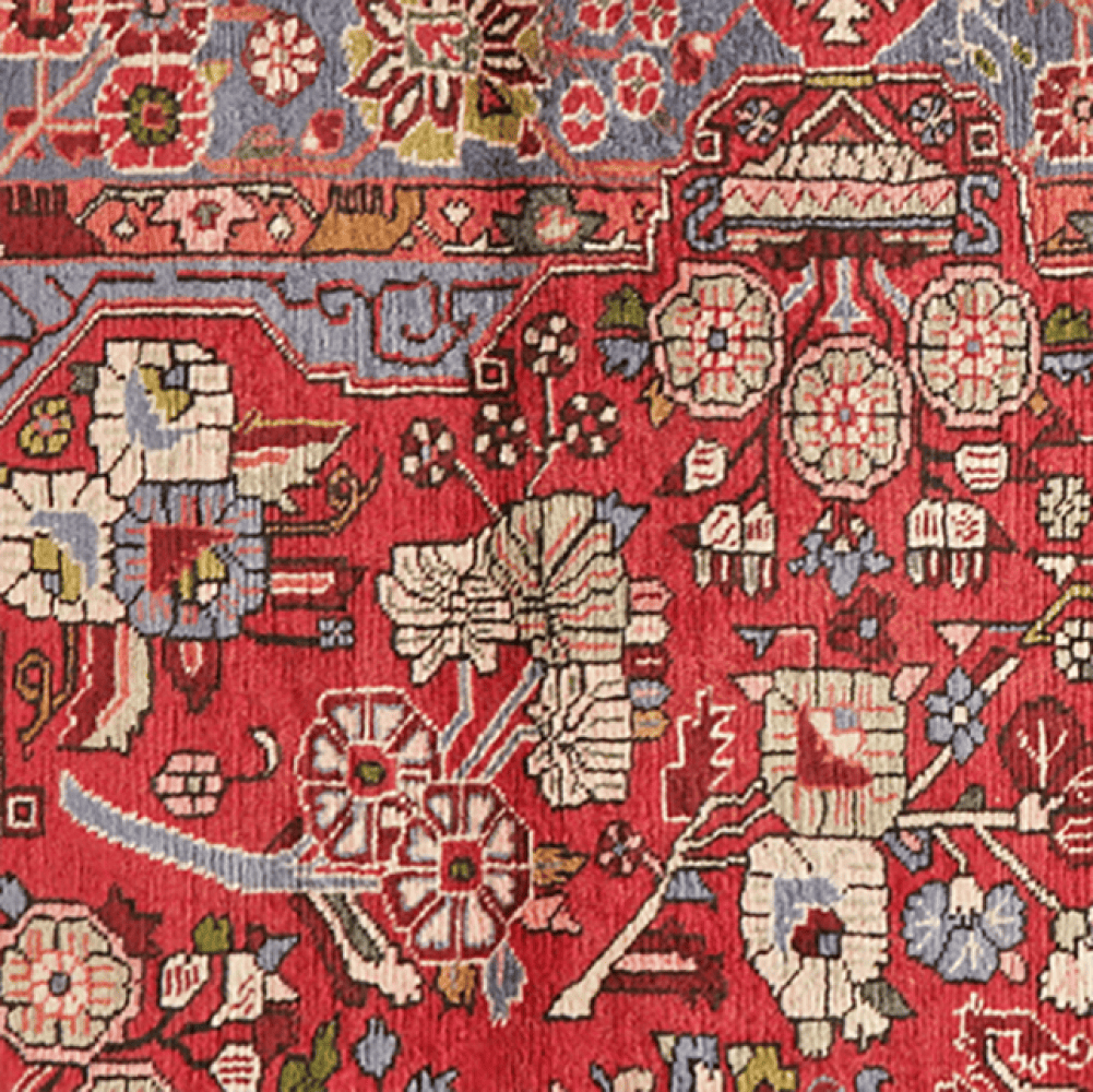 Nahavand — Hand-knotted, 88x132 cm, Red, 100% Virgin Wool | View 4