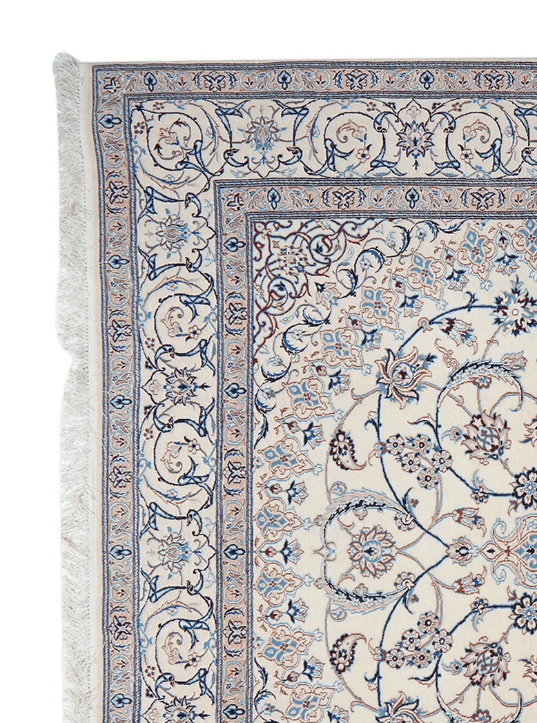 Nain 6La — Hand-knotted, 170x272 cm, Beige, 100% Virgin Wool | View 3