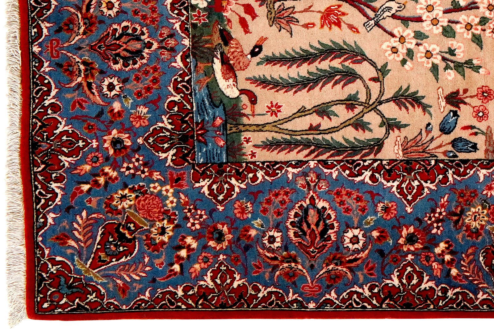 Isfahan — Hand-knotted, 155x223 cm, Beige, 100% Virgin Wool | View 3