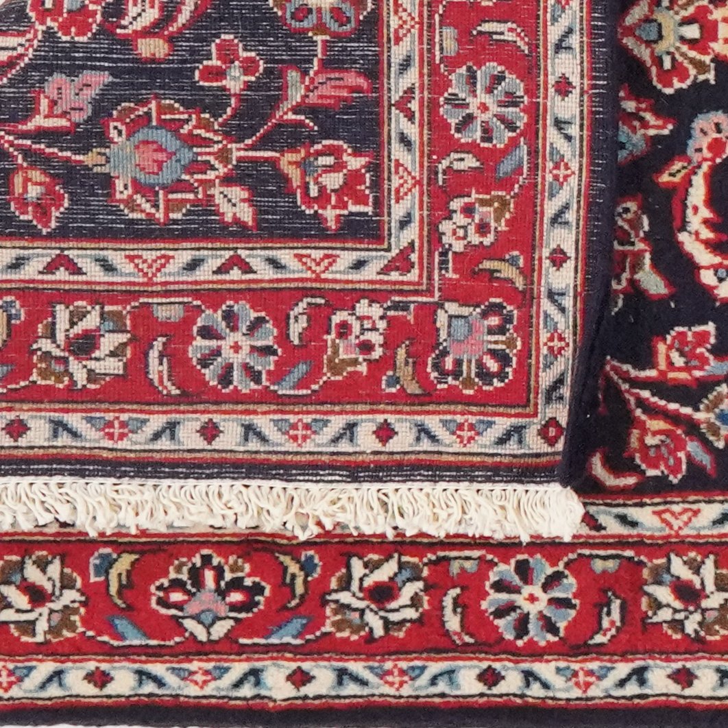 Ardakan — Hand-knotted, 74x191 cm, Blue, 100% Virgin Wool | View 6
