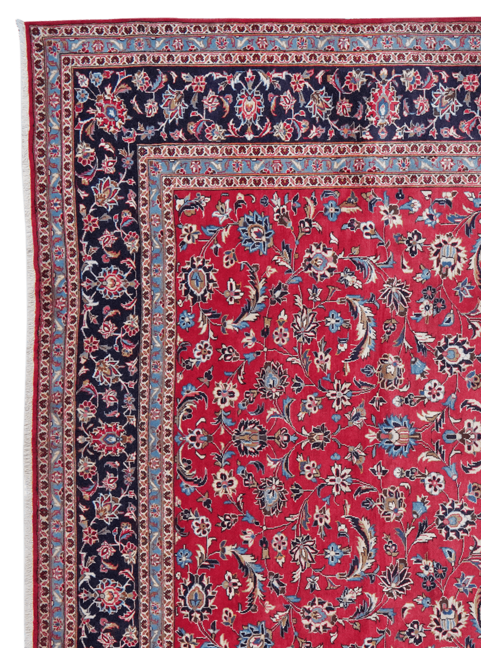 Ardakan · Annodato a mano – Rosso, 402x298 cm (4)