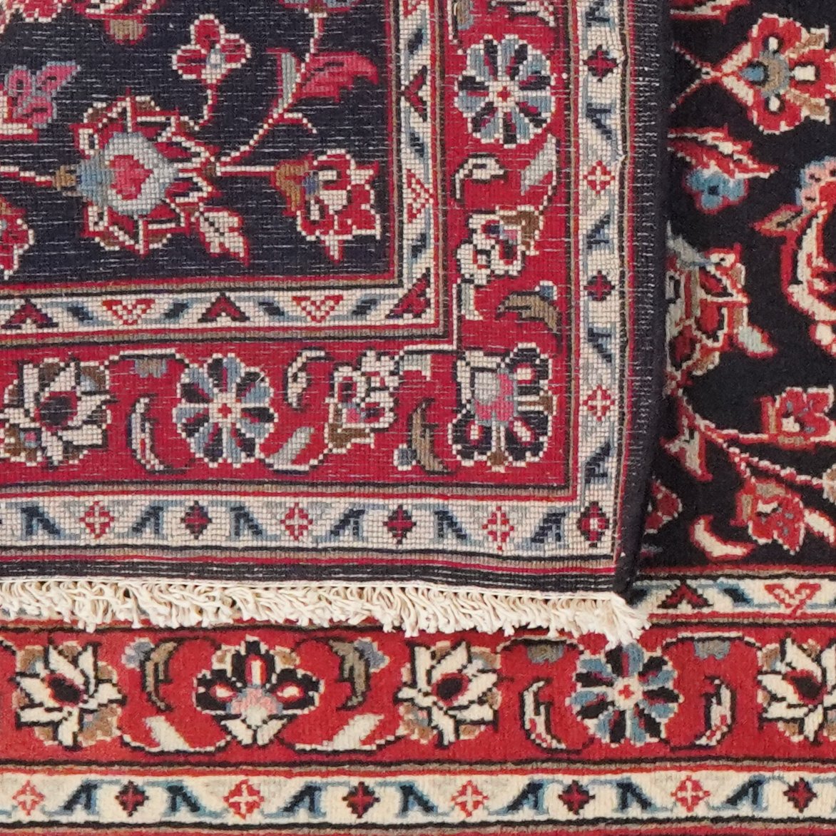 Ardakan — Hand-knotted, 80x212 cm, Blue, 100% Virgin Wool | View 6