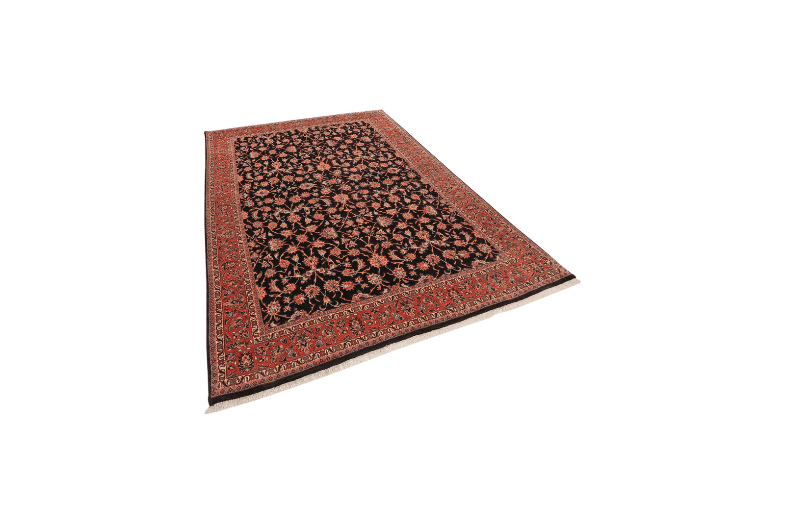Bidjar — Hand-knotted, 172x235 cm, Blue, 90% Schurwolle, 10% Seide | View 5