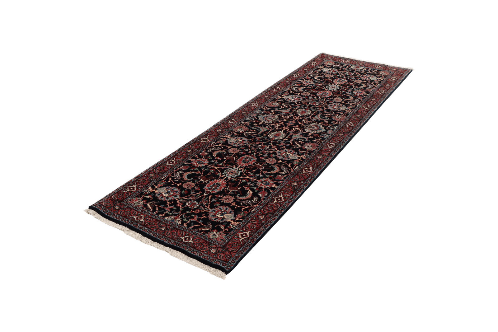 Bidjar — Hand-knotted, 84x290 cm, Blue, 100% Virgin Wool | View 5