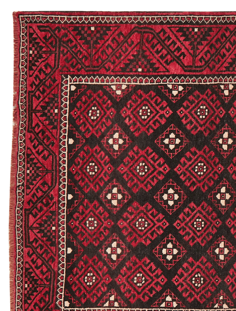 Kordibaf — Hand-knotted, 165x387 cm, Blue, 100% Virgin Wool | View 3