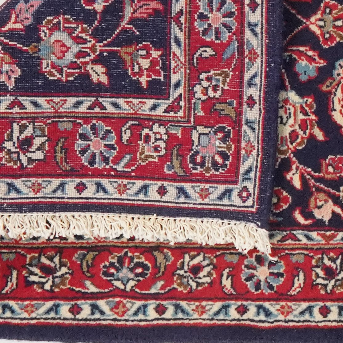 Ardakan — Hand-knotted, 75x200 cm, Blue, 100% Virgin Wool | View 6