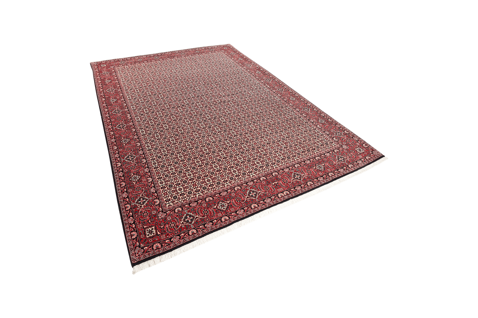 Bidjar — Hand-knotted, 202x296 cm, Beige, 100% Virgin Wool | View 5