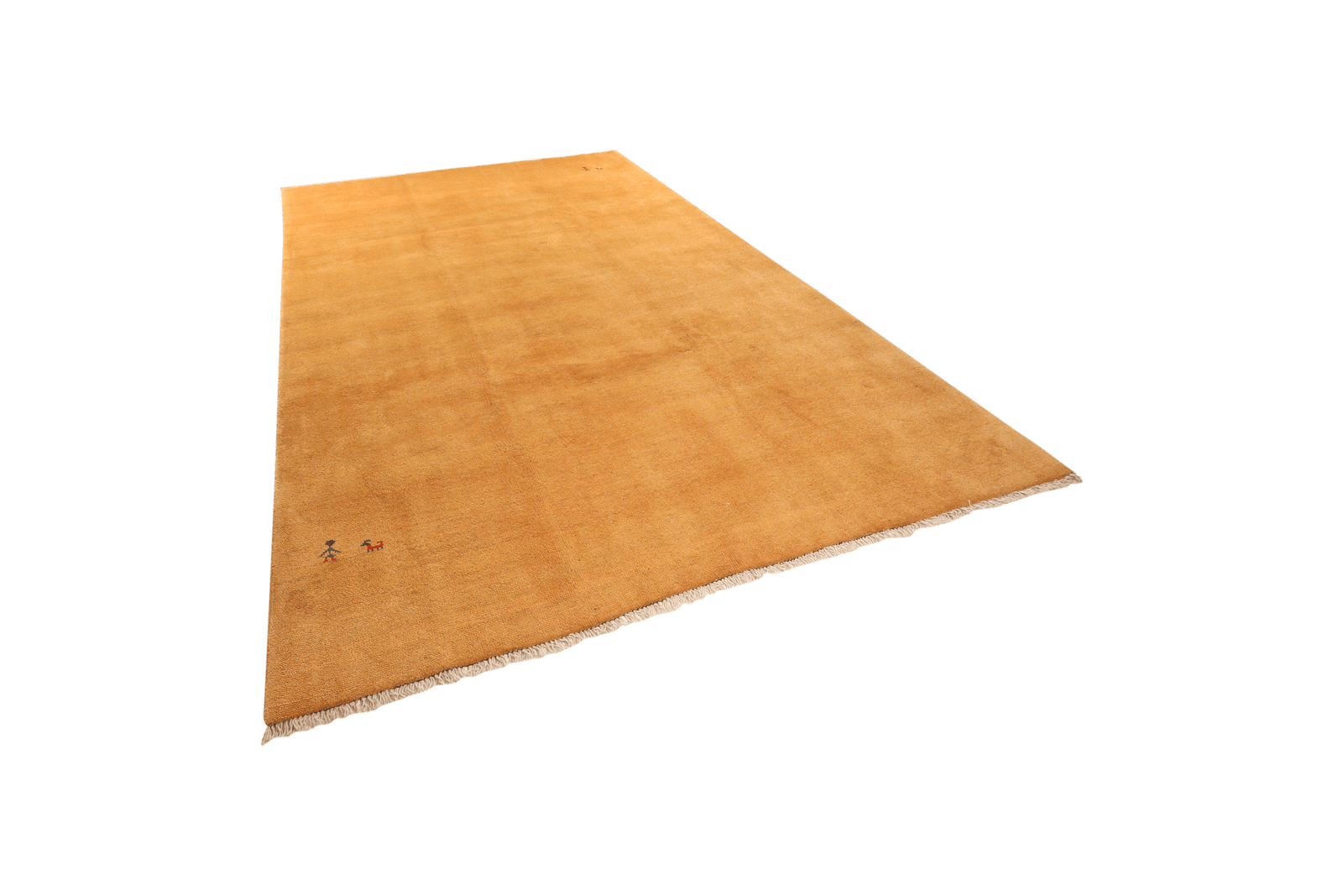 Gabbeh — Hand-knotted, 239x337 cm, Yellow, 100% Virgin Wool | View 5