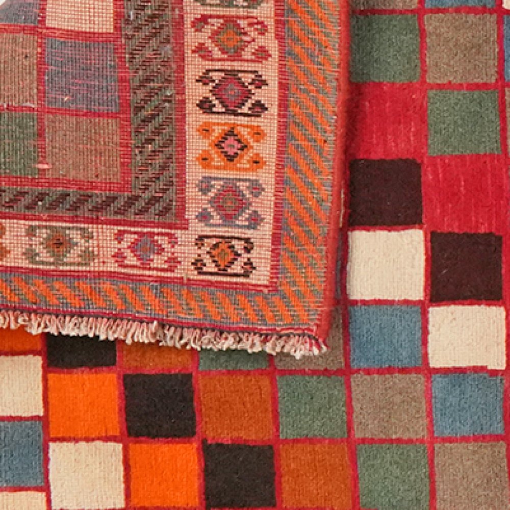 Gashgai — Hand-knotted, 148x299 cm, Multicolor, 100% Virgin Wool | View 6