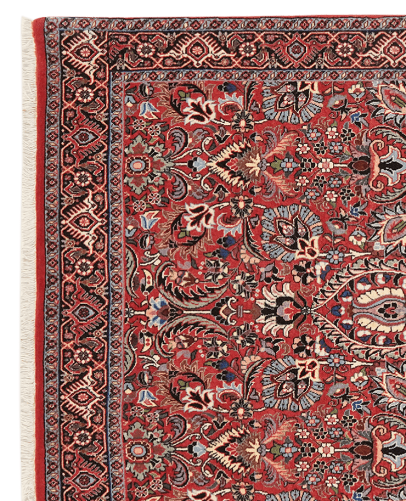 Bidjar Bookan — Hand-knotted, 112x176 cm, Red, 100% Virgin Wool | View 3