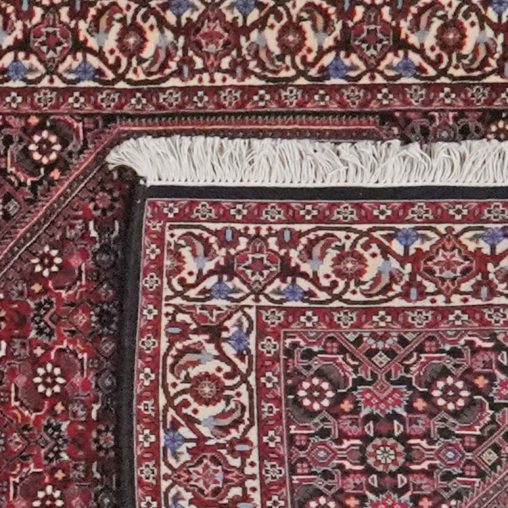 Bidjar Bookan — Hand-knotted, 83x403 cm, Red, 100% Virgin Wool | View 6