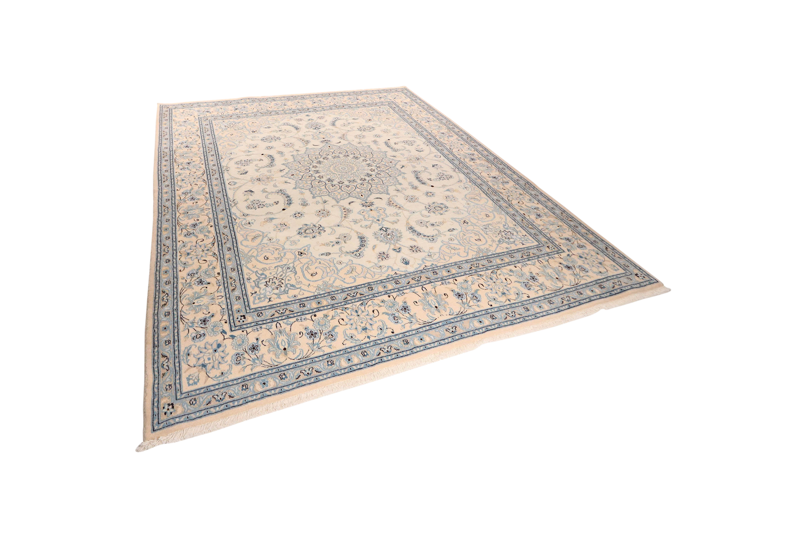 Nain 12La — Handgefertigt, 302x255 cm, Beige, 100% Virgin Wool | View 5